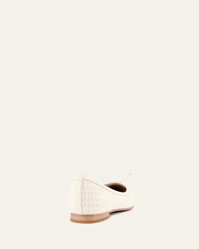Hermione dress flats off white woven Women DRESS jomercer