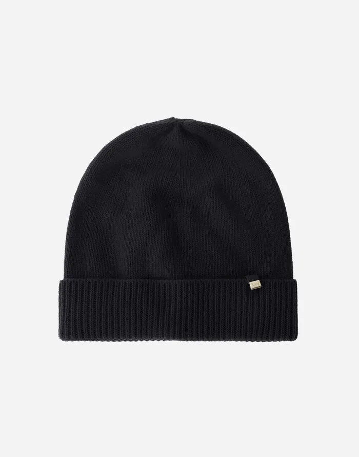 Herno BEANIE IN WOOL Black Women Hats