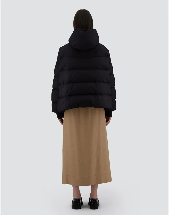 Herno BOMBER JACKET IN ECOAGE Black Women Bomber