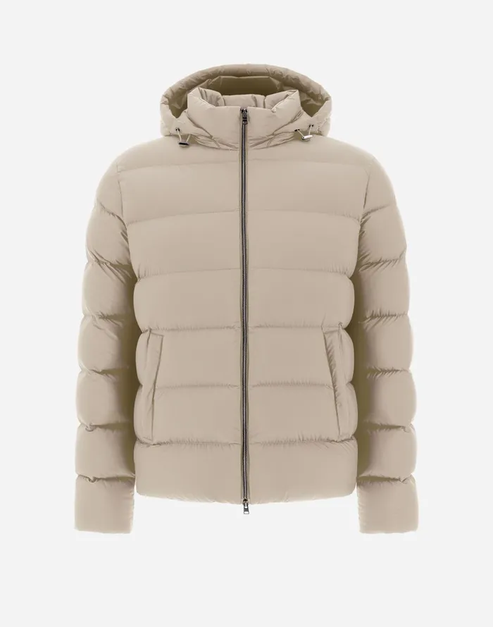 Herno BOMBER JACKET IN ECOAGE Chantilly Men Bomber