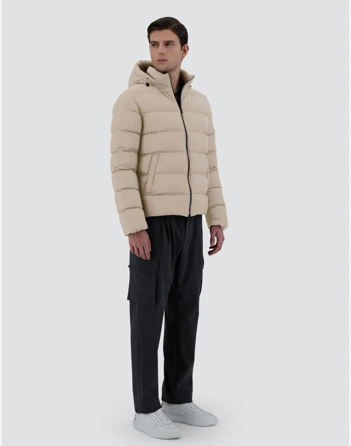 Herno BOMBER JACKET IN ECOAGE Chantilly Men Bomber
