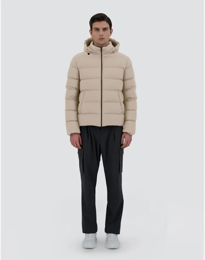 Herno BOMBER JACKET IN ECOAGE Chantilly Men Bomber