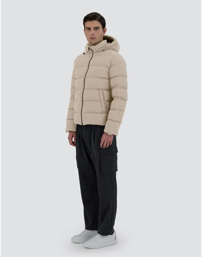 Herno BOMBER JACKET IN ECOAGE Chantilly Men Bomber