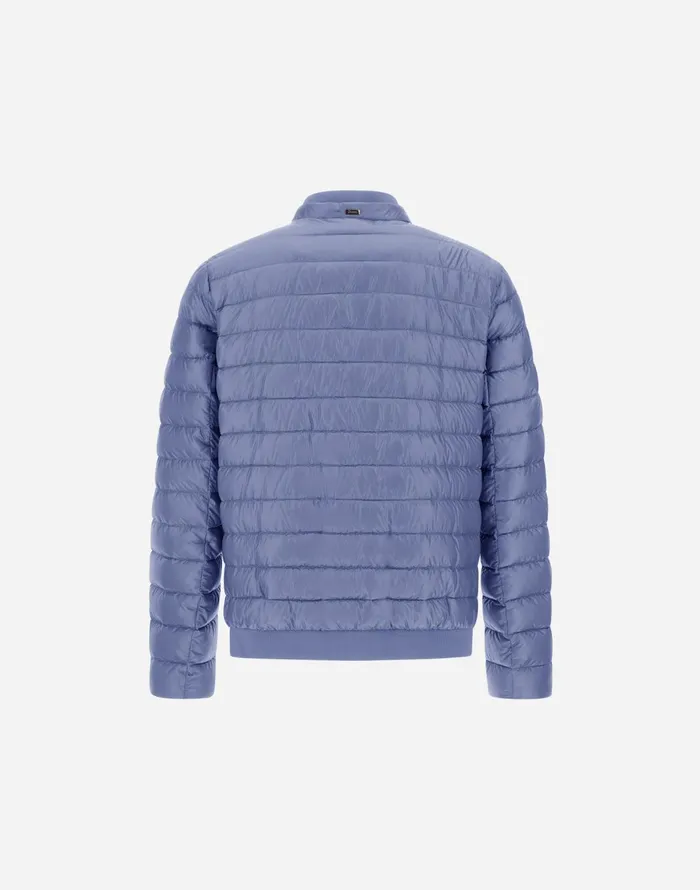 Herno BOMBER JACKET IN NYLONULTRALIGHT Light Blue Men Bomber