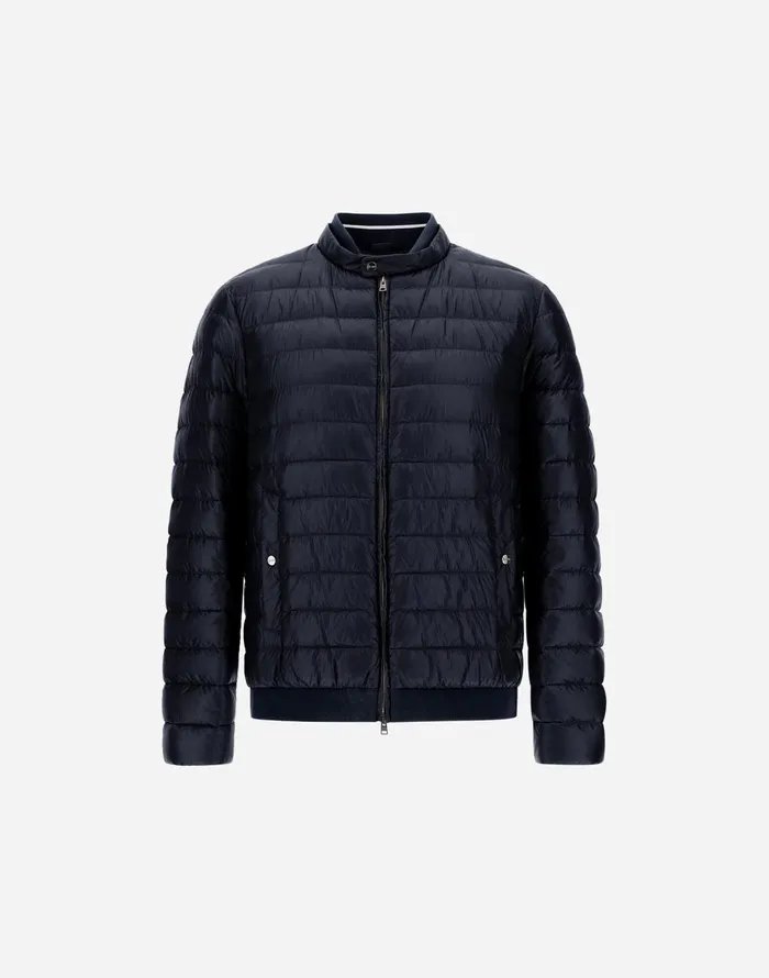 Herno BOMBER JACKET IN NYLONULTRALIGHT Navy Blue Men Bomber