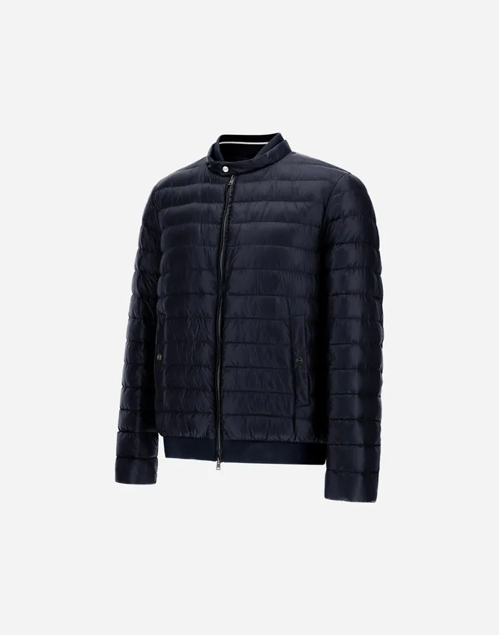 Herno BOMBER JACKET IN NYLONULTRALIGHT Navy Blue Men Bomber