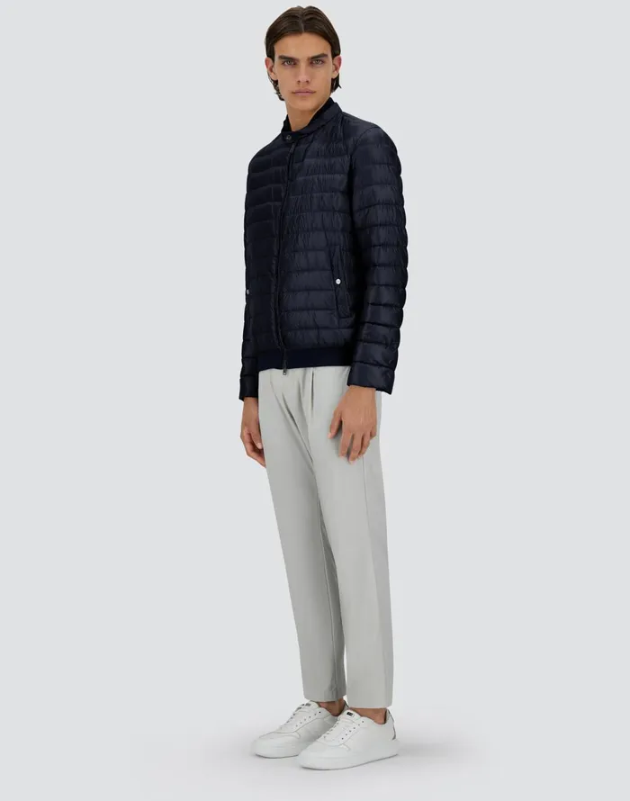 Herno BOMBER JACKET IN NYLONULTRALIGHT Navy Blue Men Bomber