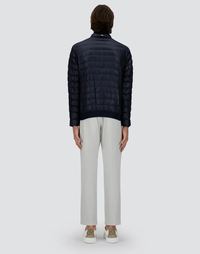 Herno BOMBER JACKET IN NYLONULTRALIGHT Navy Blue Men Bomber