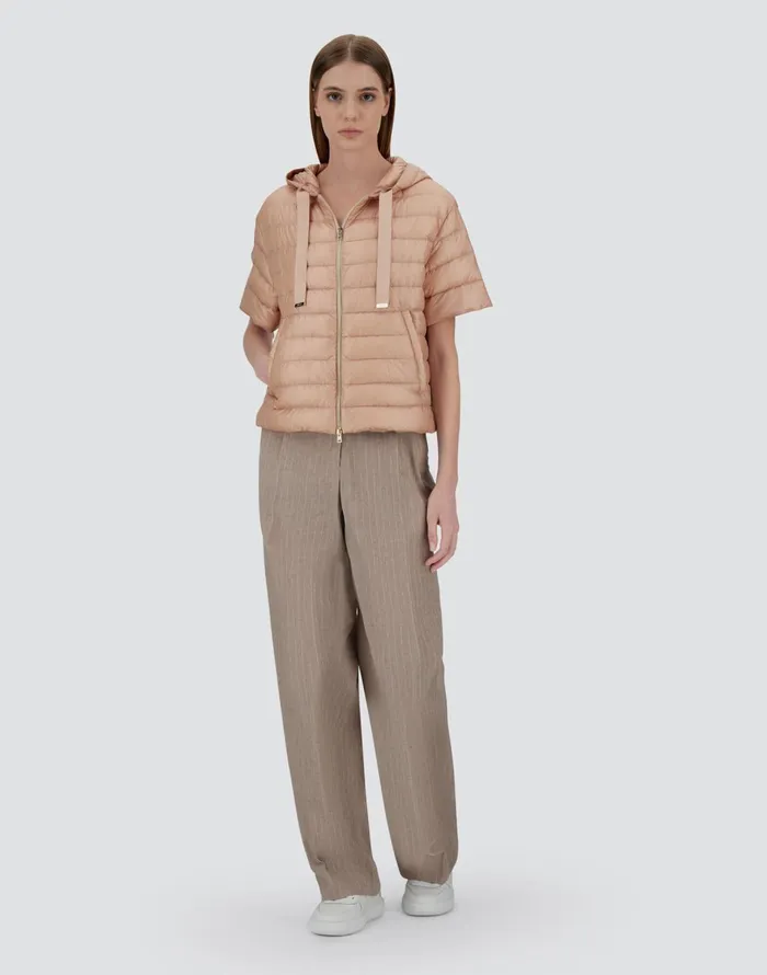 Herno CAPE IN NYLONULTRALIGHT Light Pink Women Capes