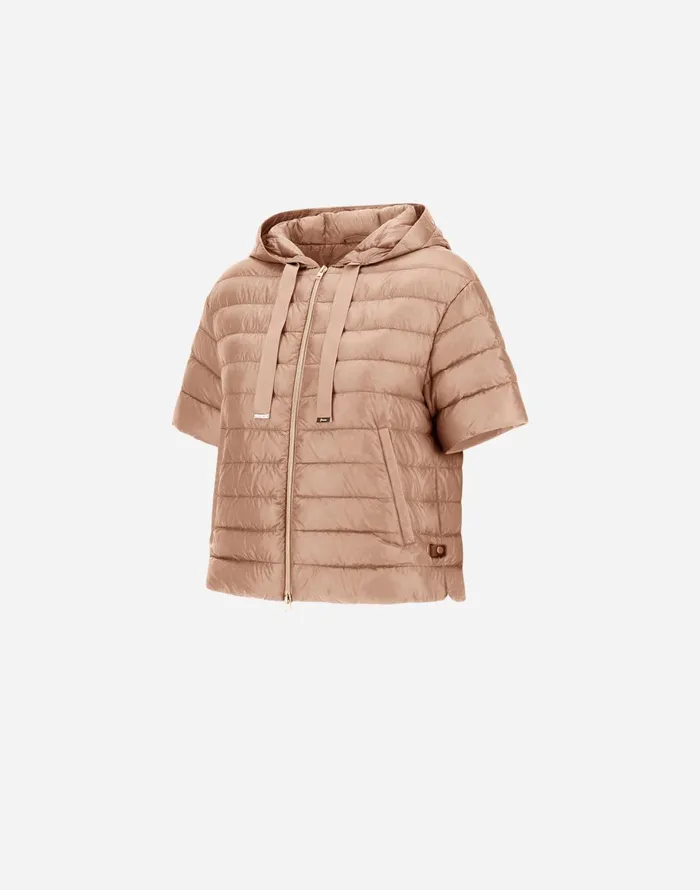 Herno CAPE IN NYLONULTRALIGHT Light Pink Women Capes