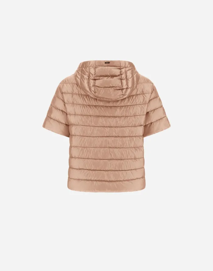 Herno CAPE IN NYLONULTRALIGHT Light Pink Women Capes