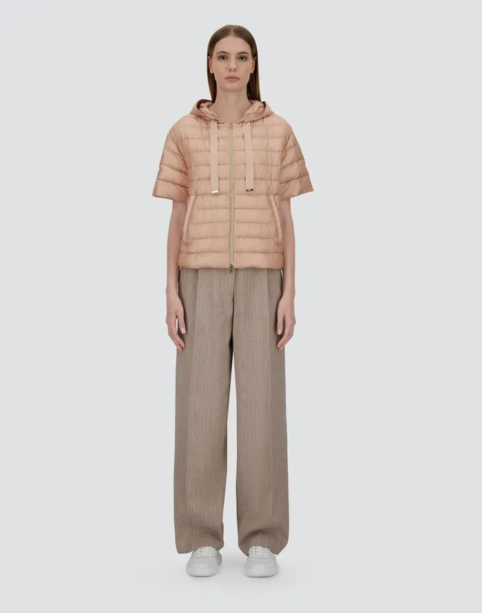 Herno CAPE IN NYLONULTRALIGHT Light Pink Women Capes