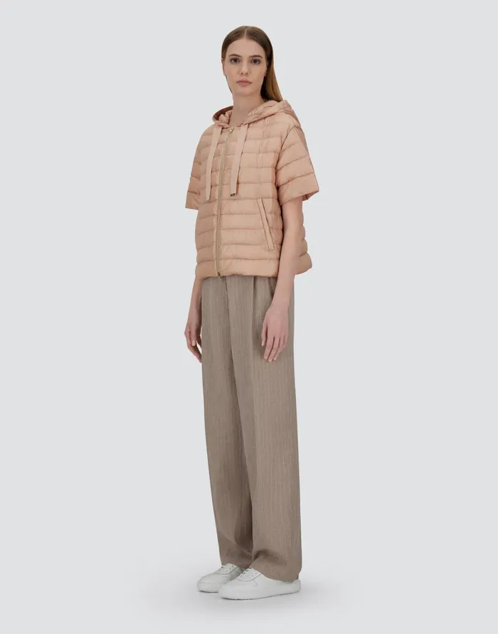 Herno CAPE IN NYLONULTRALIGHT Light Pink Women Capes