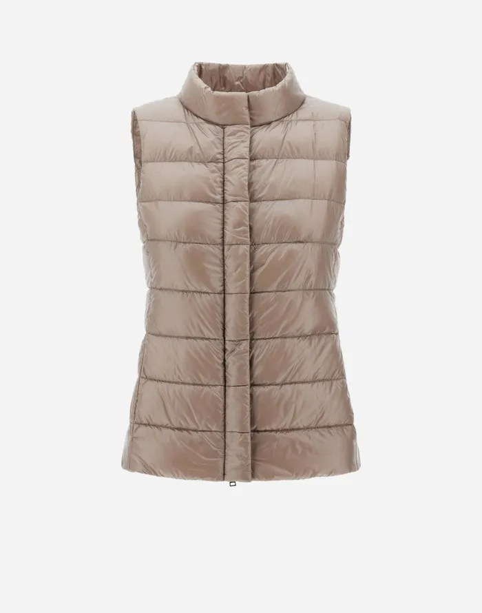 Herno GIULIA Dove Grey Women Vests