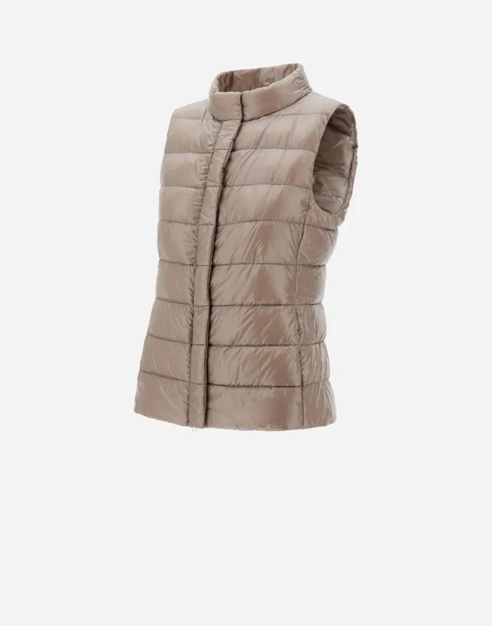 Herno GIULIA Dove Grey Women Vests
