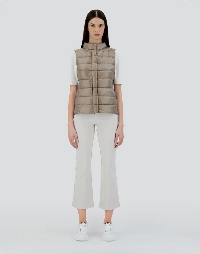 Herno GIULIA Dove Grey Women Vests