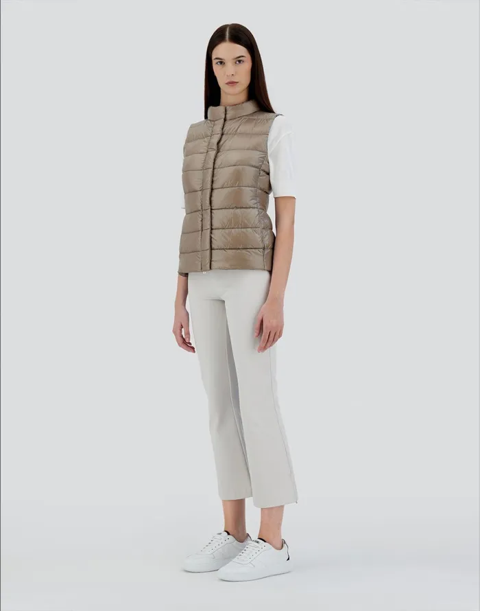 Herno GIULIA Dove Grey Women Vests