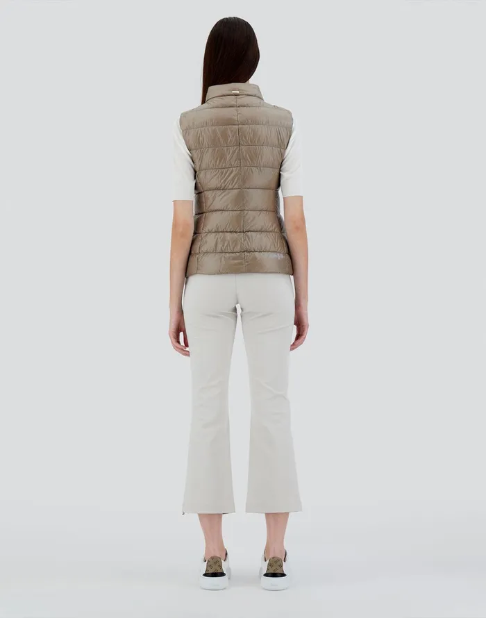 Herno GIULIA Dove Grey Women Vests