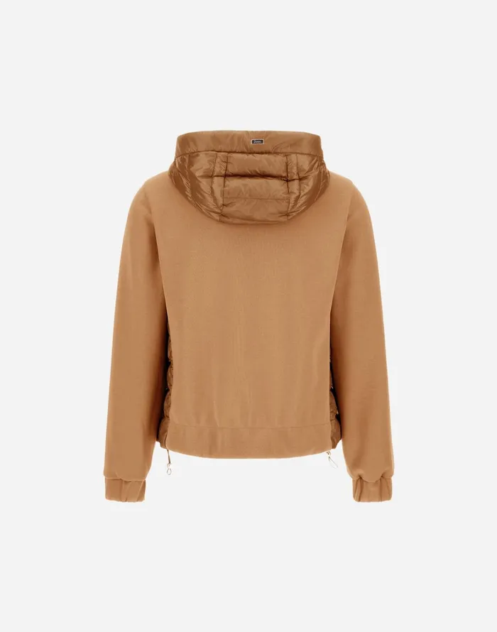 Herno JACKET IN YOGA AND NYLON ULTRALIGHT Camel Women Parka and Jackets