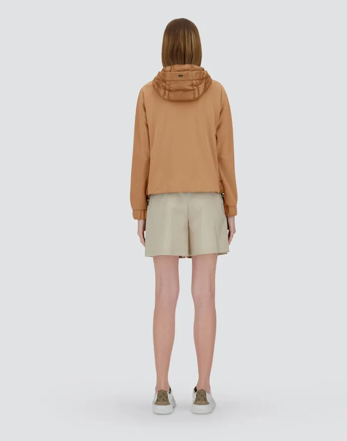 Herno JACKET IN YOGA AND NYLON ULTRALIGHT Camel Women Parka and Jackets