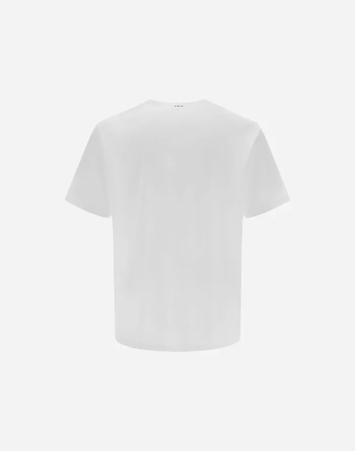 Herno JERSEY CREPE TSHIRT White Men Tshirts and Polo Shirts