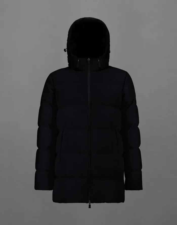 Herno LAMINAR JACKET IN 2 LAYERS WINDSTOPPER Black Men Laminar Down Jackets