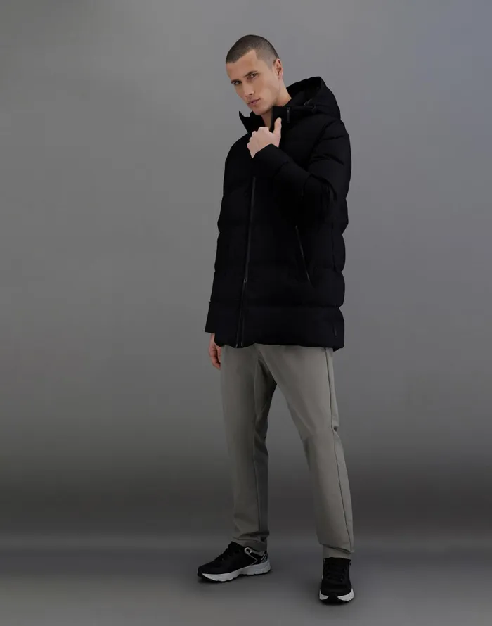 Herno LAMINAR JACKET IN 2 LAYERS WINDSTOPPER Black Men Laminar Down Jackets