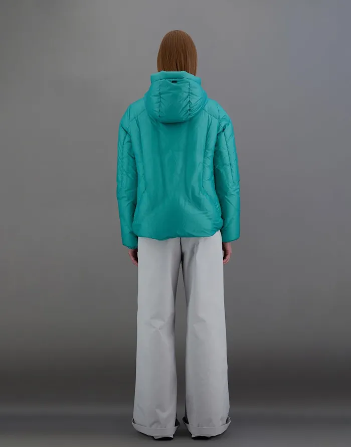 Herno LAMINAR JACKET IN TRANSLUCENT RIPSTOP Pastel Green Women Laminar Down Jackets