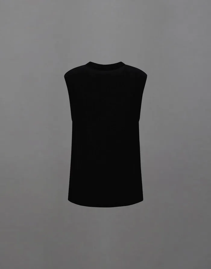 Herno LAMINAR TOP IN CONY KNIT AND EXTRALIGHT STRETCH Black Women Sweaters and Cardigan
