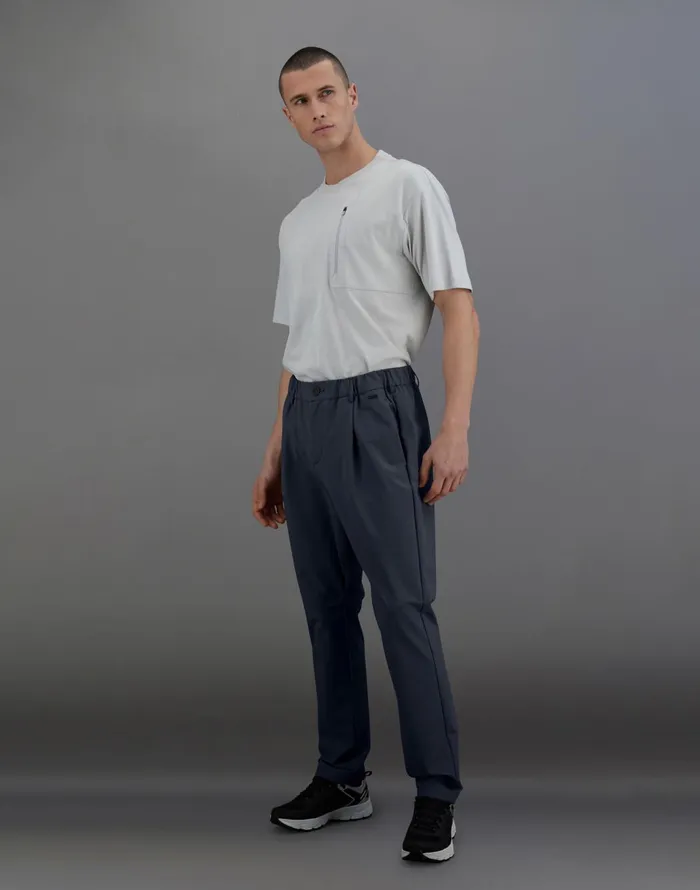 Herno LAMINAR TROUSERS IN MID SEASON NYLON Blue Men Trousers