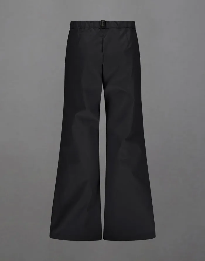 Herno LAMINAR TROUSERS IN SOFT TWILL Black Women Trousers