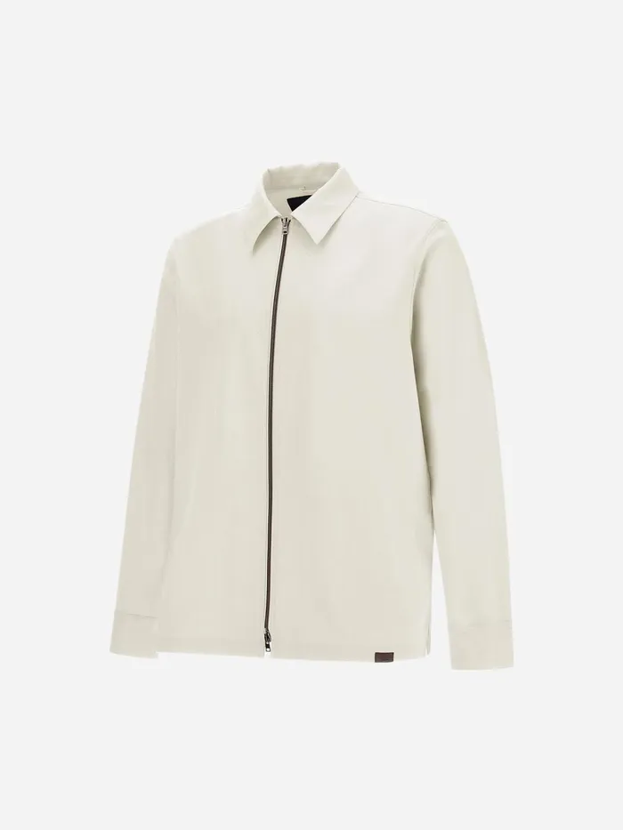 Herno NATURAL FEEL JACKET Cream Men Parka and Jackets