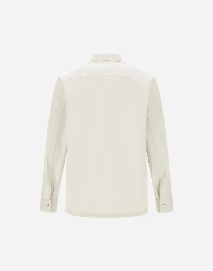 Herno NATURAL FEEL JACKET Cream Men Parka and Jackets