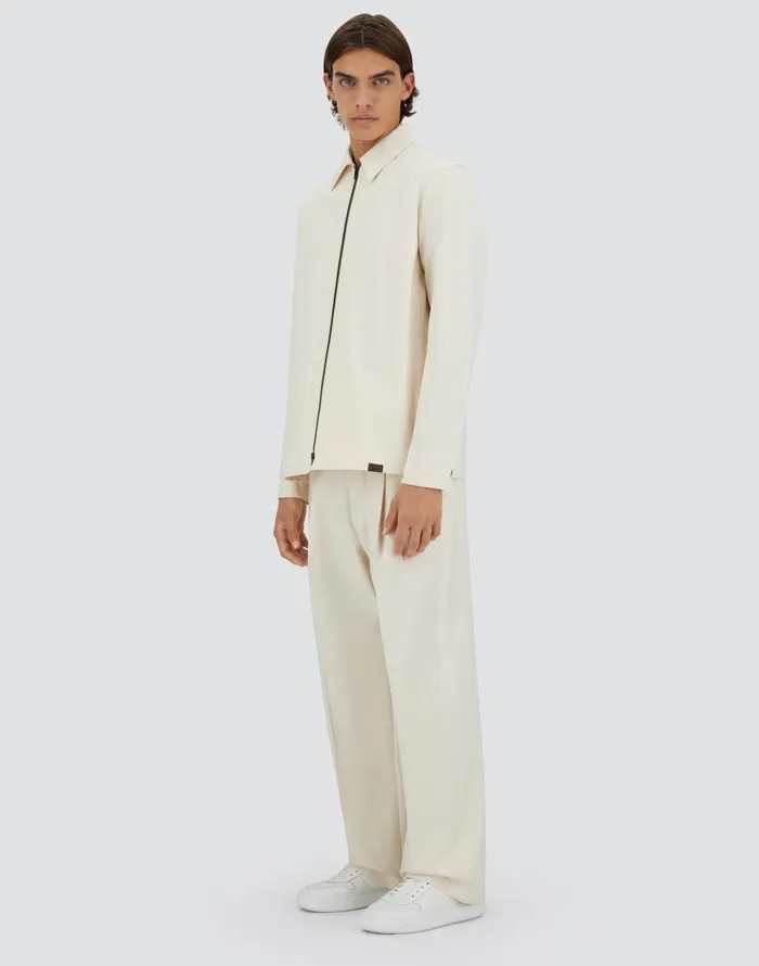 Herno NATURAL FEEL JACKET Cream Men Parka and Jackets