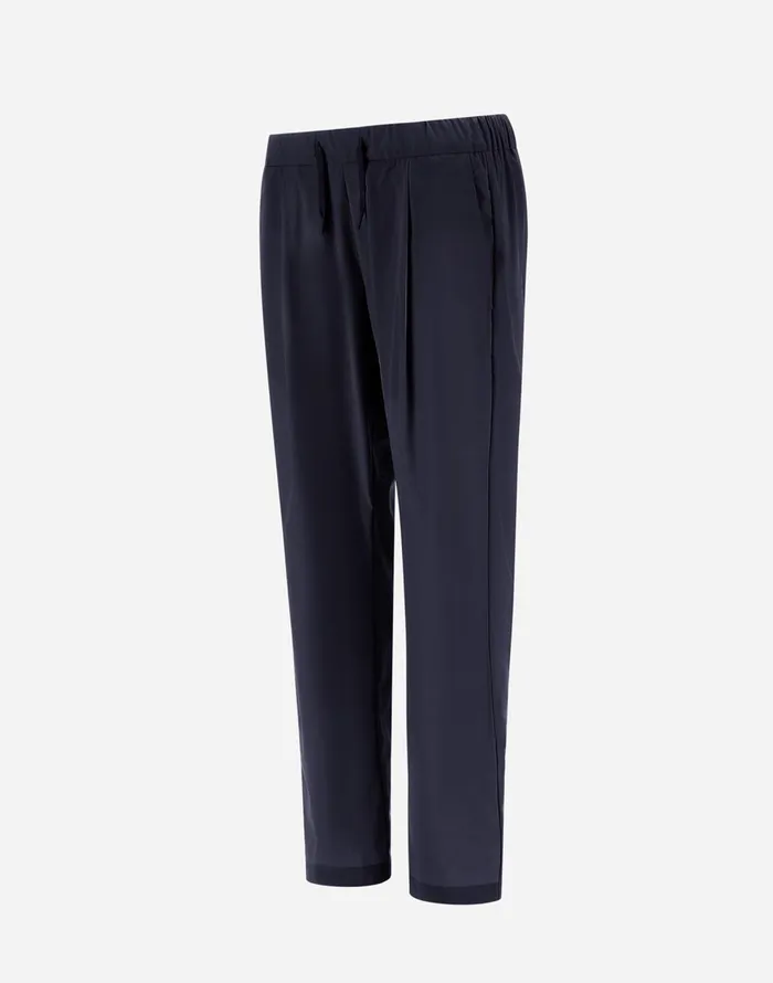 Herno NYLON MAESTRO TROUSERS Blue Women Trousers
