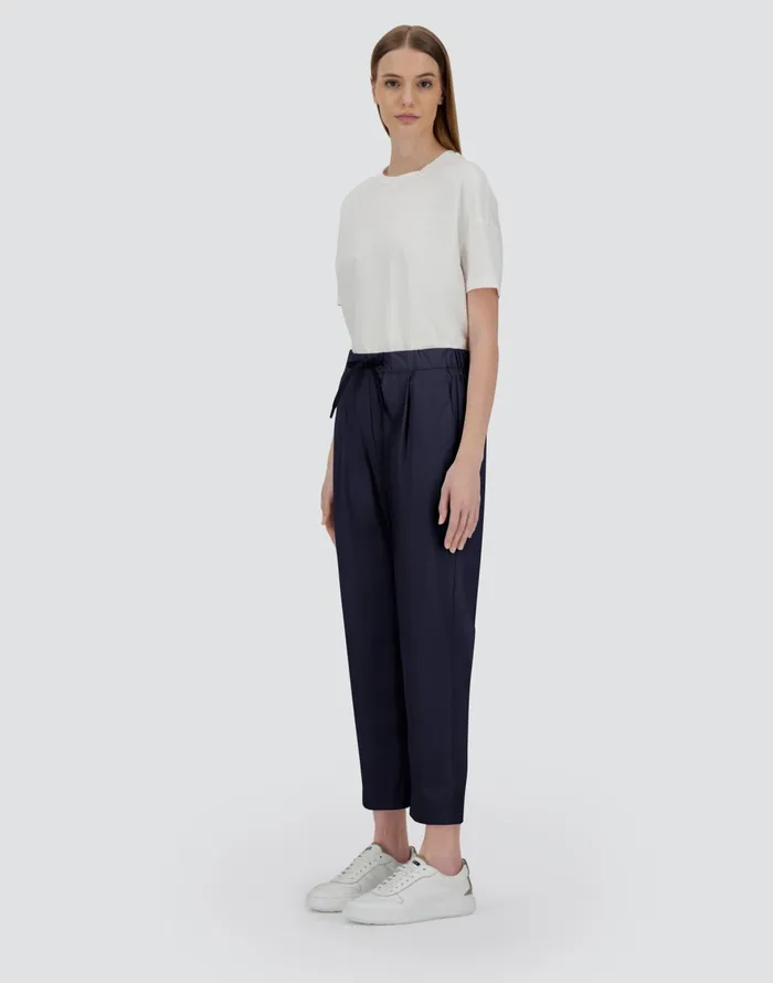 Herno NYLON MAESTRO TROUSERS Blue Women Trousers