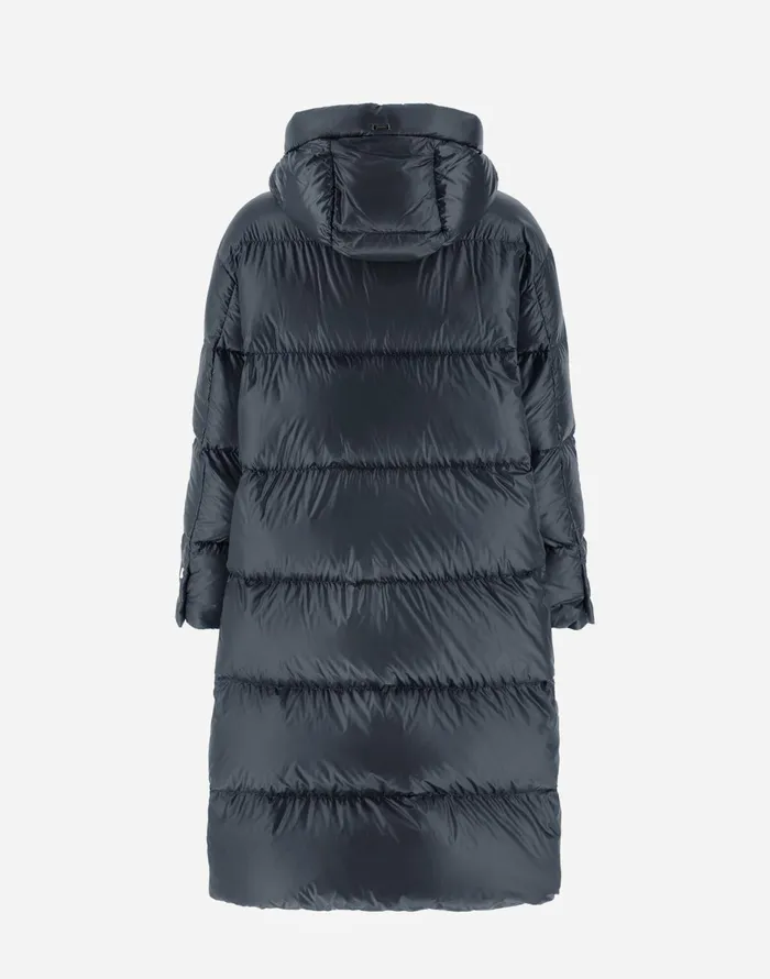 Herno PARKA IN NYLONULTRALIGHT Navy Blue Women Parka and Jackets