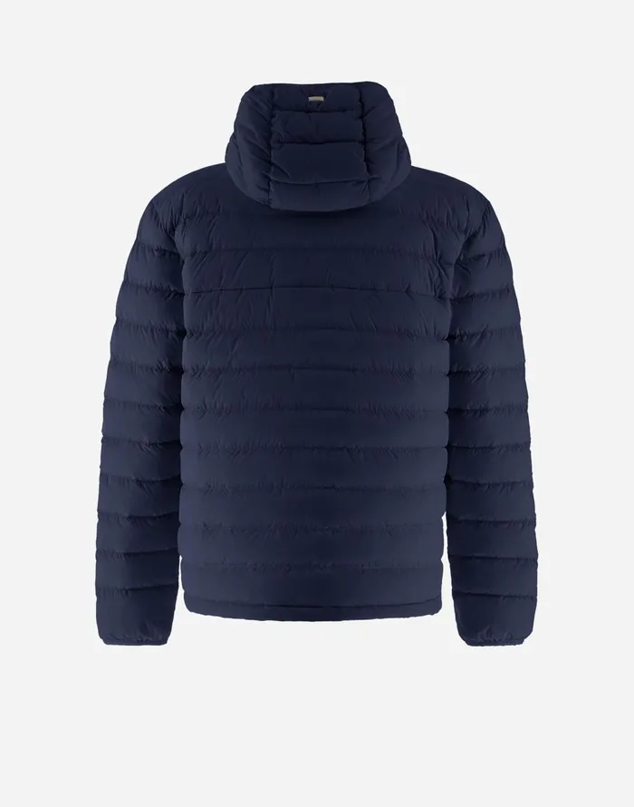 Herno RESORT BOMBER JACKET IN LIGHT NYLON STRETCH Blue Men Bomber