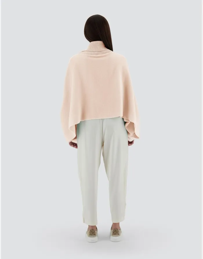 Herno RESORT PONCHO IN SOFT PONCHO and NYLON ULTRALIGHT Chantilly Women AShape