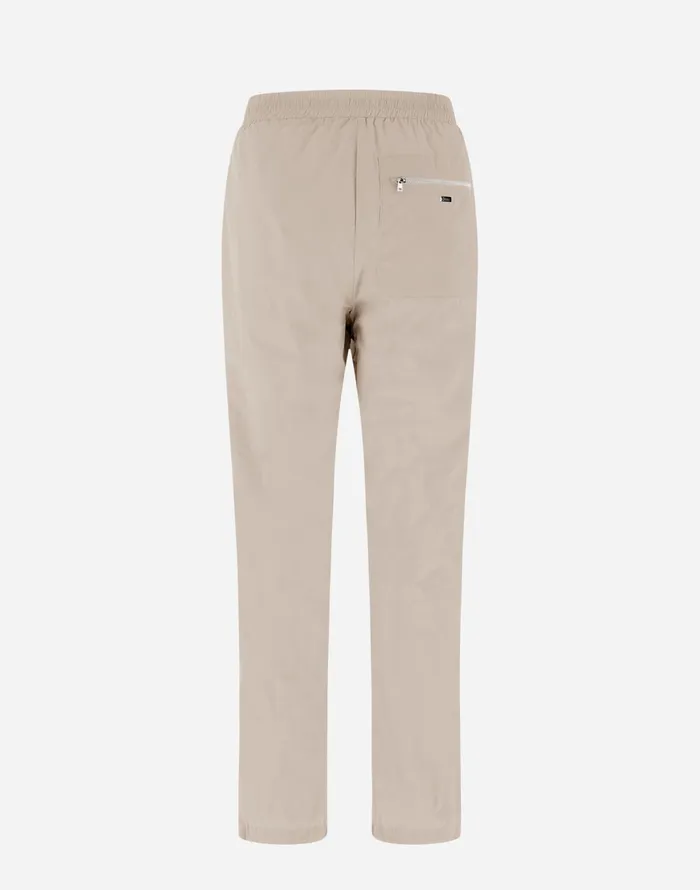 Herno RESORT TROUSERS IN LIGHT NYLON STRETCH Chantillygrey Women Trousers
