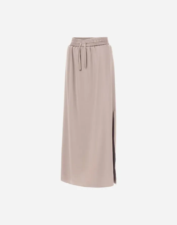 Herno SATIN SKIRT Chantilly Women Skirts and Dresses
