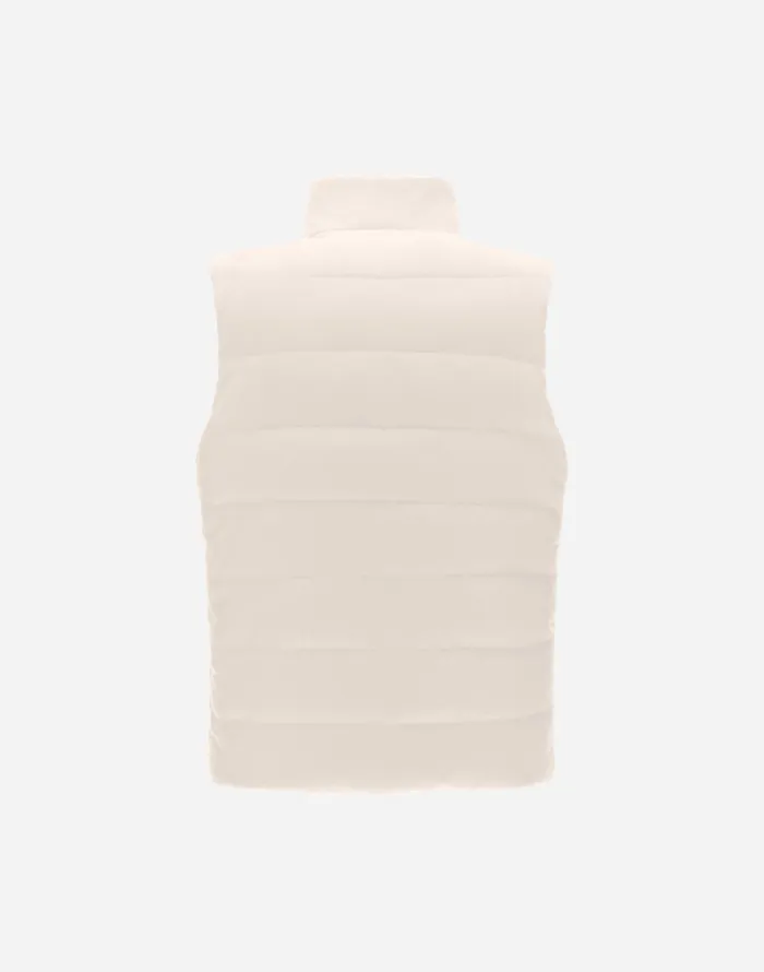 Herno SILK CASHMERE VEST Chantilly Men Vests