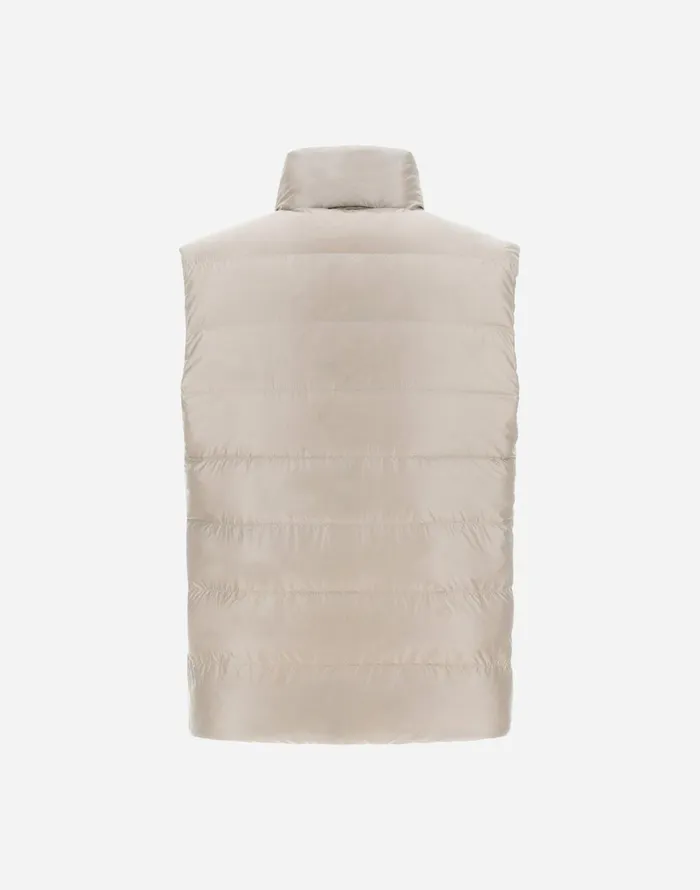 Herno SILK CASHMERE VEST Chantilly Men Vests