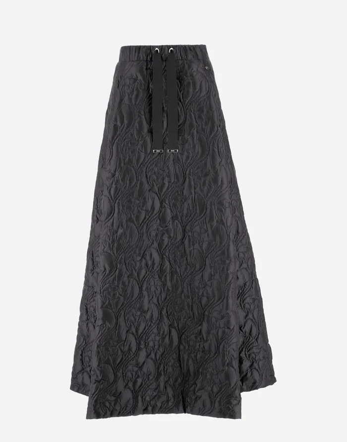 Herno SKIRT IN NYLONULTRALIGHT Grey Women Skirts and Dresses