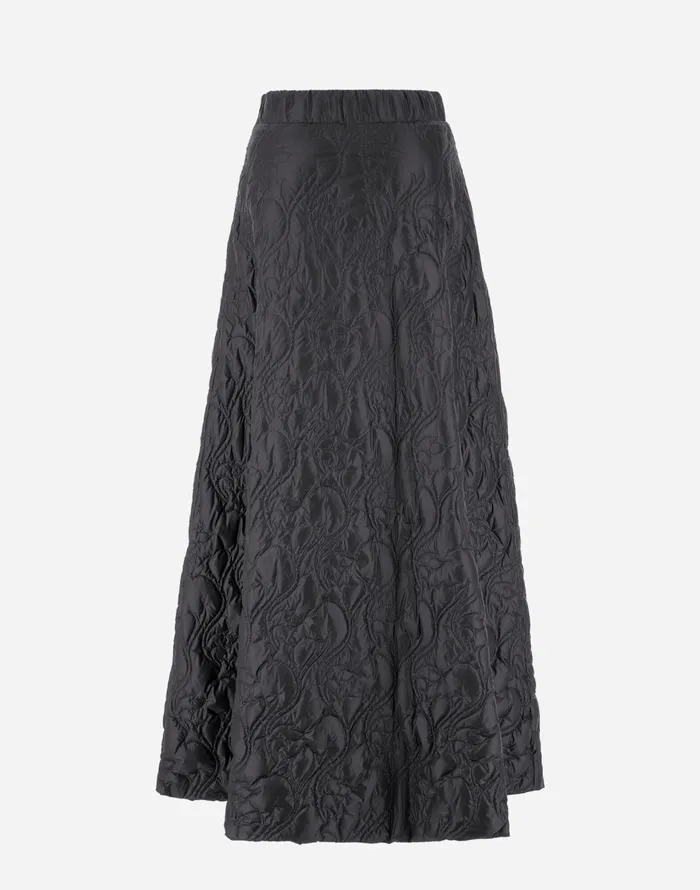 Herno SKIRT IN NYLONULTRALIGHT Grey Women Skirts and Dresses