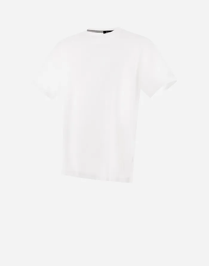 Herno TSHIRT IN ESSENTIALJERSEY White Men Tshirts and Polo Shirts