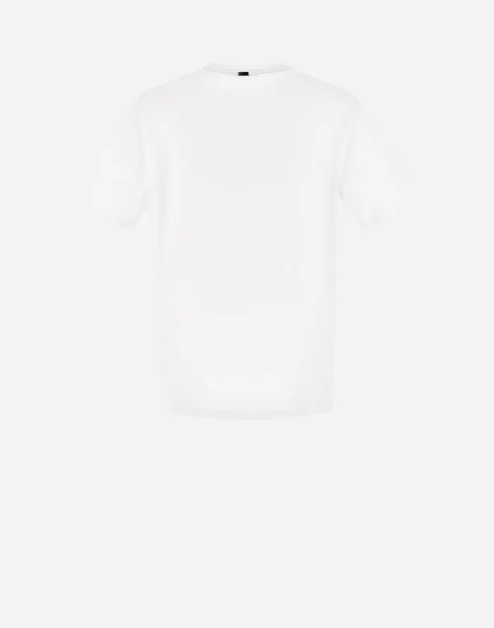 Herno TSHIRT IN ESSENTIALJERSEY White Men Tshirts and Polo Shirts