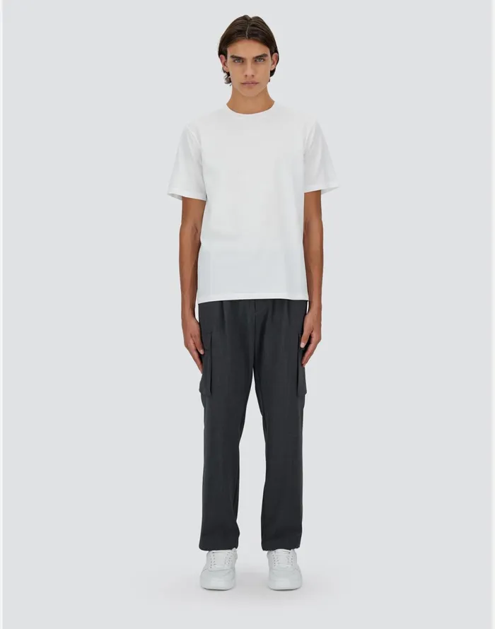 Herno TSHIRT IN ESSENTIALJERSEY White Men Tshirts and Polo Shirts