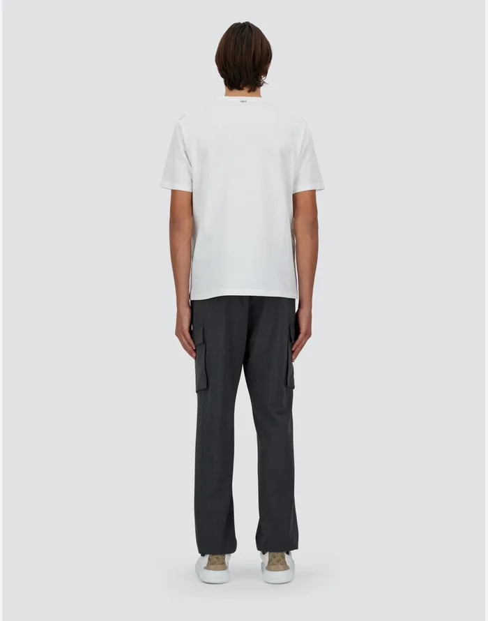 Herno TSHIRT IN ESSENTIALJERSEY White Men Tshirts and Polo Shirts