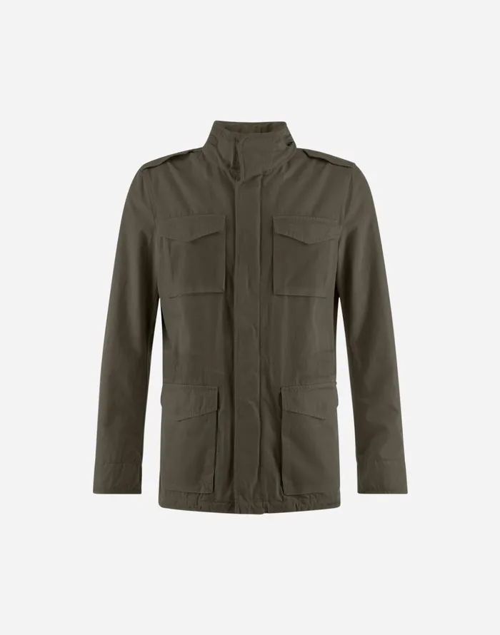 Herno TIGRI FIELD JACKET Light Military Men Field Jacket